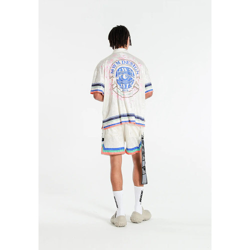 MWM Unisex σορτς Silk Zip Front Shorts